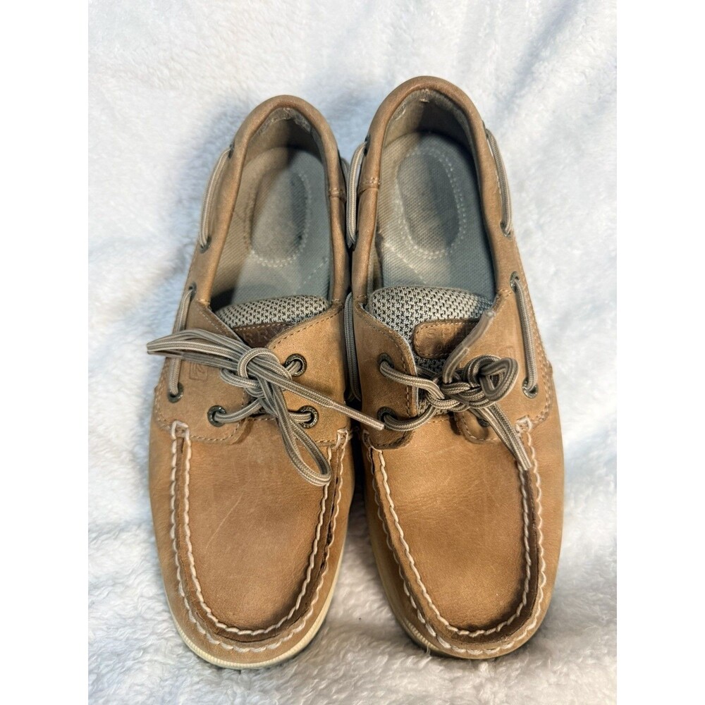 Sperry Top-Sider  Size 6  Lanyard 2-Eye Lace Up Leather Boat Shoes Slip On